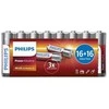 Philips Šarminė baterija LR6P32FV/10, Vienkartinės baterijos, AA, Šarminė, 1,5 V, 32 vnt., 5 metai