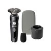 Barzdaskutė Philips Shaver S9000 Prestige SP9840/32 Drėgno ir sauso skutimo elektrinis skustuvas su „SkinIQ“, Rotacinis skustuvas, Pilka, SH91, 2 metai, Baterija, Ličio jonų (Li-Ion)