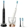 Šepetėlis Philips Sonicare DiamondClean 9000 HX9914/57 2 vnt. Juoda/Balta