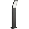 Stalp LED pentru iluminat exterior Philips Splay, 12W, 1100 lm, luminacalda (2700K), IP44, 600x120x160mm, Antracit
