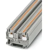 Phoenix Contact 3211757 2 laidų gnybtų blokas/bėgio jungtis 0,2–6 mm2 pilka PT 4 3211757