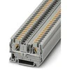 Phoenix Contact 3211757 2 laidų gnybtų blokas/bėgio jungtis 0,2–6 mm2 pilka PT 4 3211757