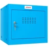 Phoenix Safe Co. Phoenix CL serijos 1 dydžio kubinis rakinamas spintelė mėlyna su raktine spyna DD asmeninė spintelė (CL0344BBK)