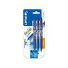 Pilot Pen Pilot - FriXion Clicker 0.7 – mėlyni (3 vnt. pakuotė)