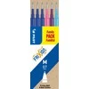 Pilot Pen Papildymas Pilot FriXion Ball Medium 0,7 mm mėlyna, rožinė, violetinė - (6 vnt.)
