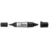 Pilot Pen Permanentinis dvipusis žymeklis Pultas TWIN JUMBO 1-3mm., 5-6 mm., juoda