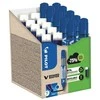 Pilot Pen Pilot Whiteboardmarker Pilot V-Board Master mėlynas 10 vnt. + 10 papildymų