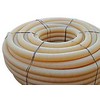 Drenažo vamzdis 160/145 mm, 50 m ritinėlis, 1,3x5 mm plyšiai, baltas Pipelife PVC