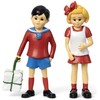 Pippi Langstrump Pippi Tommy Og Annika Figursæt