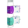 Abena Glove stand Flexi rack 12,5 cm x 260 x 414 mm sidabrinis nerūdijantis plienas 2 dėžutėms (490252)