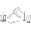 Plakiklis Bosch MFQ4080, Hand mixer, Sidabrinis, Baltas, 1.4 m, Mygtukai, 500 W, 220 - 240 V