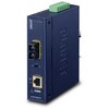 „Planet PLANET IP30 Industrial“ 10/100/1000BAS šviesolaidinis keitiklis 1000 Mbit/s Mėlyna