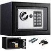 Extralink Pradžia | Elektronis spynos seifas | skaitmeninis šifras, šarvuota dėžė, raktai, S-406