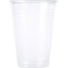 Office Products Plastikiniai puodelis OFFICE PRODUKTAI, terminis, 200ml, 100 vnt skaidri