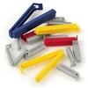 Plastikiniai spaustukai Twixit, 15 vnt. po 6 cm ir 5 vnt. po 11 cm. PP, 20 vnt./vnt. - (20 vnt.)