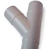 Plastmo As Plastmo atšaka vamzdis 45° Pilka 75 - Plastmo