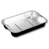 Plus Pack Aliuminio padėklas Ready2Cook 1920 ml 293x193x45 mm juodas, 4 vnt. x 100 vnt./kartoninė dėžė