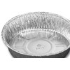 Plus Pack As Vienkartinė aliuminio dėklė 512 ml Ø158x34 mm apvali, 100 vnt./pak.