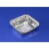 Foliebakke, Plus Pack, 1-Compartments Firkantet kapacitet 542ml,153x153x34mm aliuminio, aliuminio, p