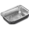 Foliebakke, Plus Pack, 1-Compartments Rektangulær kapacitet 890ml,207x141x41mm aliuminio, aliuminio,