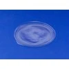 Plus Pack Plastikinis dangtelis Diamond Ø189 mm plokščias RPET skaidrus dubeniui Ø188 mm, 300 vnt./dėžutėje