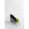 Plus Pack Plastikinis padėklas su dangčiu, platus, 3 sluoksnių, A-PET, 185x68x85mm, 500 vnt./pakuotėje - (500 vnt.)