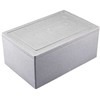 Plus Pack Termo putų dėžė EPS 1/1GN pilka 595x388x262mm