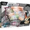 The Pokemon „Pokemon Pokemon TCG“: „Scarlet & Violet 10.5“ – Juodas Bolt ir Baltas Flare „Unova Victini“ iliustr. kolekcija