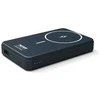 PORT CONNECT | Išorinė USB-C baterija PD, belaidis Qi2 | 10000 mAh | Mėlyna