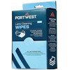Servėtėlės PORTWEST PA01 linzių valymui, Pw spalvos: Baltas