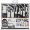 Posca - 8 Nib Size Baltas Set (401618)