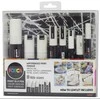 Posca - 8 Nib Size Baltas Set (401618)
