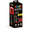 Posca POSCA Shaped metal tin - med 13 vnt. POSCA markeriai