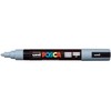 Žymeklis UNI Posca PC-5M, apvalus, 1.8 - 2.5 mm, pilkas