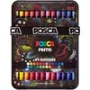 Posca - Pastelinės spalvos - Ryškios ir intensyvios spalvos (24 vnt) (402022)