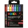 POSCA PC-1MR 8stk Basis Farver