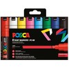 POSCA PC-8K 8 vnt. pagrindinių spalvų