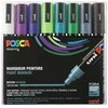 Posca - PC5M - Vidutinio galiuko rašiklis - Šaltos spalvos, 8 vnt