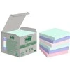 Lipnūs lapeliai 3M Post-it® Recycling Assorted 76mmx76mm 6vnt. po 100 lapelių