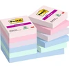 Lipnūs lapeliai 3M Post-it® Super Sticky Soulful, 47.6mmx47.6mm, 12 vnt. po 90 lapelių