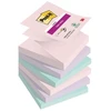 Post-it® Soulful Super Sticky Z-Notes 76x76 mm, 6 vnt., spalvų rūšiuota