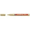 Edding 751, Auksas, Auksas, Balta, 1 mm, 2 mm, 10 vnt.