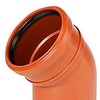 PP lenkimo vamzdis 45 laipsnių kampu 160 mm - Uponor