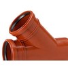 PP vamzdis su atšaka 45 g. 160x110 mm - Uponor