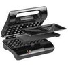 Skrudintuvas Princess 117002 Daugiafunkcis sumuštinių kepsninės komplektas „Compact Pro“, juodas, stačiakampis, keptuvė, 230 x 130 mm, galia, 800 W