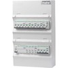 PRO-AUTOMATIC grupės plokštė, paruošta surinkti UG12, balta, HPFI 40A 30mA, 3xC10 1P+N, 1xC10/30mA 1P+N, 1xC13 3P+N, 1xC16 3P+N, 1xtransientinis