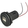 Pro Car USB lizdas 2 USB 8-24V 2 x 2500 mA