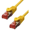 „ProXtend“ CAT6 F/UTP CU LSZH eterneto kabelis, geltonas, 10 m, 10 m, Cat6, F/UTP (FTP), RJ-45, RJ-45, geltonas