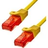 „ProXtend“ CAT6 U/UTP CU LSZH eterneto kabelis, geltonas, 7 m, 7 m, Cat6, U/UTP (UTP), RJ-45, RJ-45, geltonas