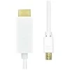 „ProXtend Mini Displayport 1.2“ į HDMI 5M, baltas, 5 m, „Mini DisplayPort“, HDMI, kištukas, kištukas, tiesus